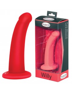 Sztuczny penis Malesation Willy Dildo Red - Dilda silikonowe - 1