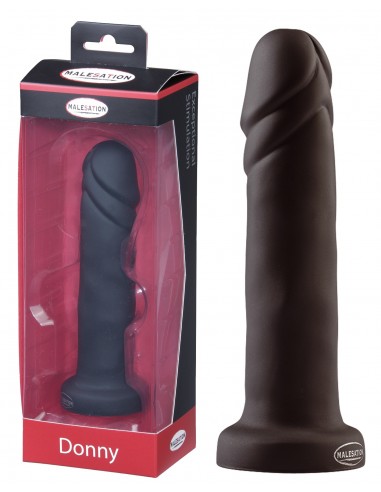 Sztuczny penis Malesation Donny Dildo Black - Dilda silikonowe - 1