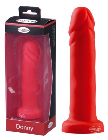Sztuczny penis Malesation Donny Dildo Red - Dilda silikonowe - 1