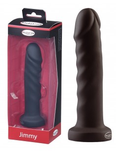 Sztuczny penis Malesation Jimmy Dildo Black - Dilda silikonowe - 1