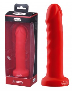 Sztuczny penis Malesation Jimmy Dildo Red - Dilda silikonowe - 1