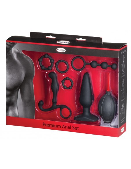 Zestaw do zabaw analnych MALESATION Premium Anal Set - Zestawy BDSM - 1