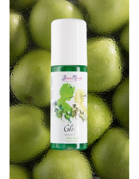 Lubrykant Beauments Glide Green Apple 125 ml - Lubrykanty na bazie wody - 2