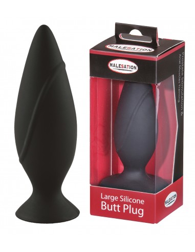 Korek analny Malesation Silicone Plug Large - Korki analne silikonowe - 1