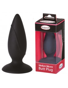 Korek analny Malesation Silicone Plug Medium - Korki analne silikonowe - 1