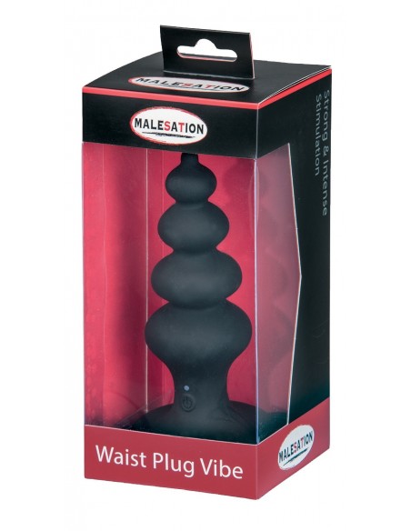 Korek analny Malesation Waist Plug Vibe - Korki analne silikonowe - 3
