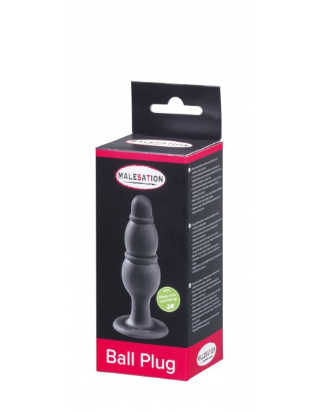 Korek analny Malesation Ball Plug - Korki analne silikonowe - 3