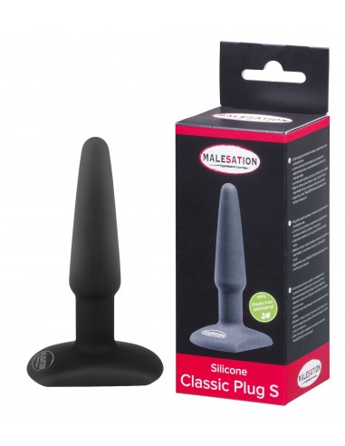 Korek analny Malesation Silicone Classic Plug S - Korki analne silikonowe - 1