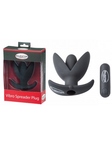 Korek analny wibrujący Malesation Vibro Spreader Plug - Kulki i korki analne wibrujące - 2
