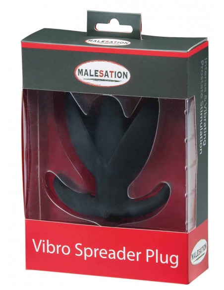 Korek analny wibrujący Malesation Vibro Spreader Plug - Kulki i korki analne wibrujące - 3
