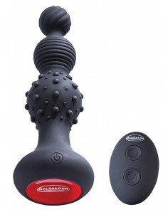 Korek analny wibrujący Malesation Vibro Drill Plug - Kulki i korki analne wibrujące - 1