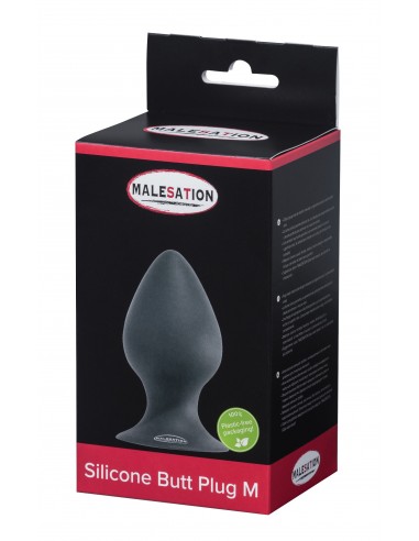 Korek analny Malesation Silicone Butt Plug M - Korki analne silikonowe - 3