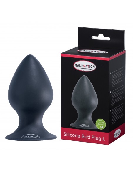 Korek analny Malesation Silicone Butt Plug L - Korki analne silikonowe - 1