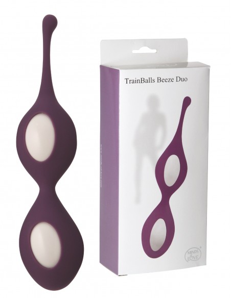 Kulki gejszy Minds Of Love Trainballs Beeze Duo Purple - Kulki Gejszy Podwójne i Pojedyncze - 2