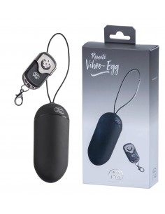 Jajeczko wibrujące Minds Of Love Remote Vibro-Egg Black - Wibratory Jajeczka - 1