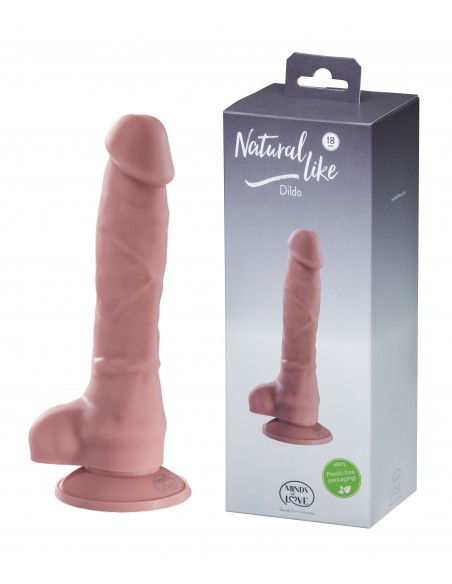 Dildo z cyberskóry Minds Of Love Naturallike Dildo 18 Cm - Dilda realistyczne - 3