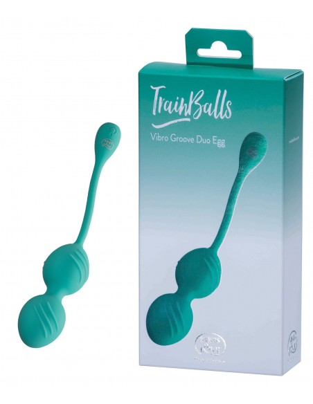 Wibrujące kulki gejszy Minds Of Love Groove Duo Egg Mint - Kulki Gejszy i Jajeczka Wibrujące - 1