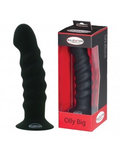 Sztuczny penis Malesation Olly Dildo Big Black - Dilda silikonowe - 1