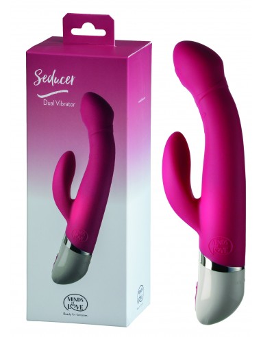 Wibrator króliczek Minds Of Love Seducer Dual Pink - Wibratory Króliczki - 1