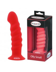 Sztuczny penis Malesation Olly Dildo Small Red - Dilda silikonowe - 1