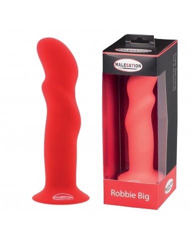 Sztuczny penis Malesation Robbie Dildo Big Red - Dilda silikonowe - 1