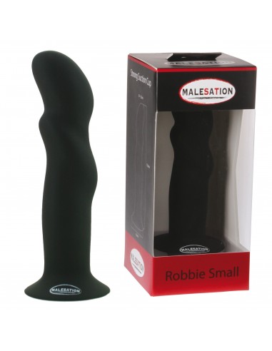 Sztuczny penis Malesation Robbie Dildo Small Black - Dilda silikonowe - 1