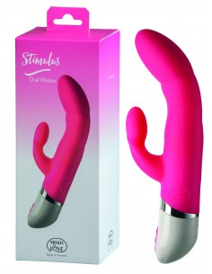 Wibrator króliczek Minds Of Love Stimulus Dual Pink - Wibratory Króliczki - 1