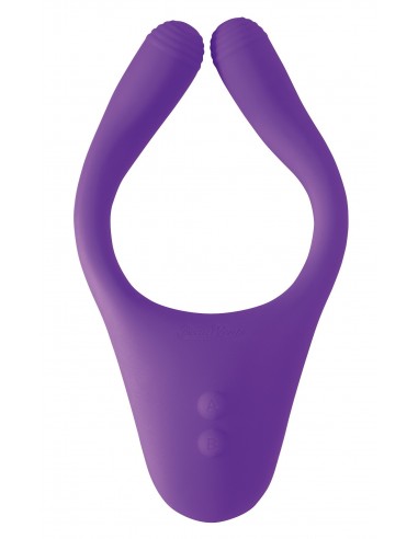 Wibrator dla par BeauMents Doppio move purple - Stymulatory i wibratory dla par - 4