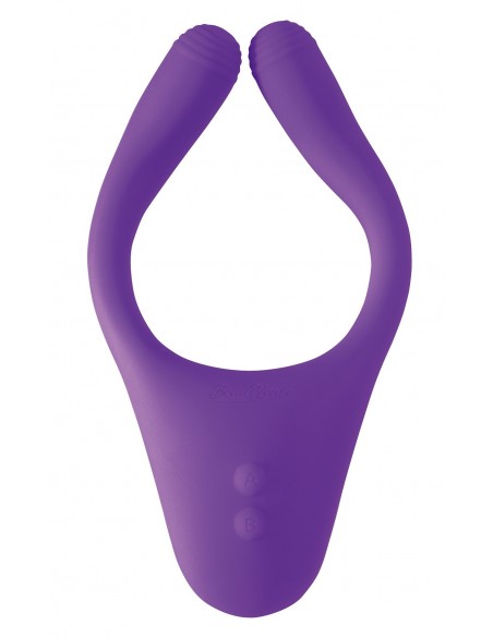 Wibrator dla par BeauMents Doppio move purple - Stymulatory i wibratory dla par - 4