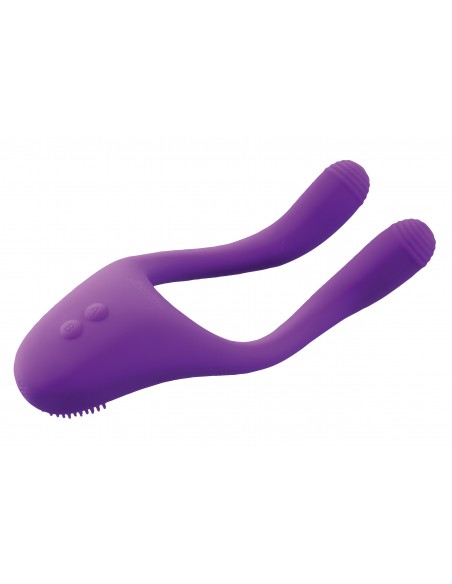 Wibrator dla par BeauMents Doppio move purple - Stymulatory i wibratory dla par - 7