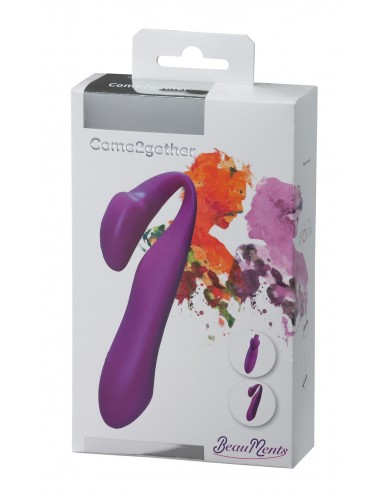 Wibrator dla par BeauMents Come2gether purple - Stymulatory i wibratory dla par - 6