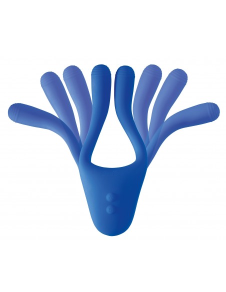 Wibrator dla par BeauMents Doppio move blue - Stymulatory i wibratory dla par - 3