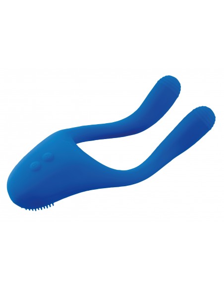 Wibrator dla par BeauMents Doppio move blue - Stymulatory i wibratory dla par - 7