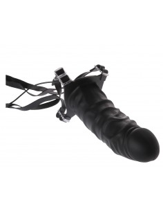 Strapon z wibracjami MALESATION Homeboy - Strap-ony, dilda na pasku z wibracją - 1 2