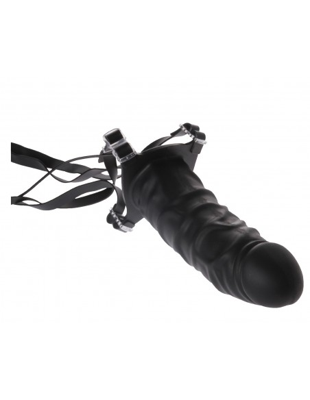 Strapon z wibracjami MALESATION Homeboy - Strap-ony, dilda na pasku z wibracją - 2