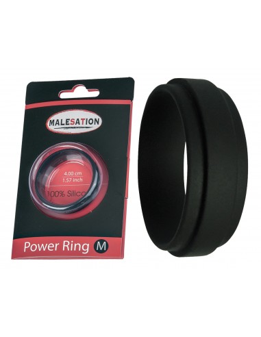 Pierścień erekcyjny Malesation Power M (Ø 4.00 Cm) - Pierścienie erekcyjne niewibrujące - 1