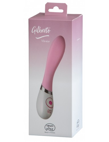 Stymulator punktu G MINDS of LOVE Gilberto pink/ white - Wibratory Punktu G - 2