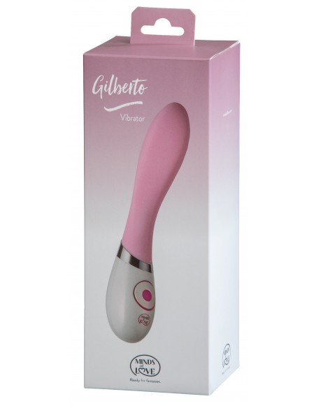 Stymulator punktu G MINDS of LOVE Gilberto pink/ white - Wibratory Punktu G - 2