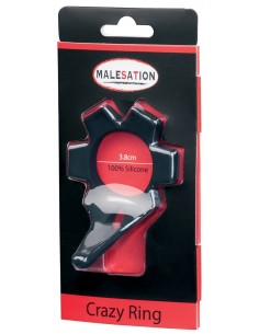 Pierścień erekcyjny Malesation Crazy - Pierścienie erekcyjne niewibrujące - 1 2