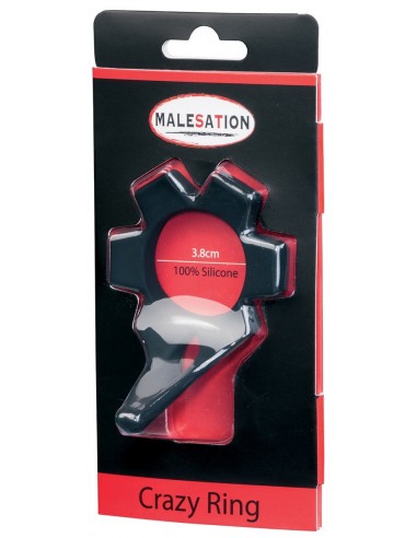 Pierścień erekcyjny Malesation Crazy - Pierścienie erekcyjne niewibrujące - 3