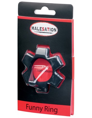 Pierścień erekcyjny Malesation Funny - Pierścienie erekcyjne niewibrujące - 3