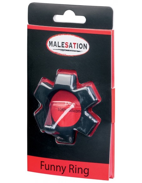 Pierścień erekcyjny Malesation Funny - Pierścienie erekcyjne niewibrujące - 3