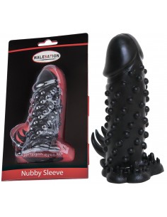 Stymulująca Nakładka Na Penisa Nubby Sleeve - Przedłużki i nakładki na penisa - 1