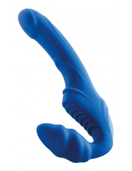 Strap-On Minds Of Love Magnus Niebieski - Strap-ony, dilda na pasku z wibracją - 1