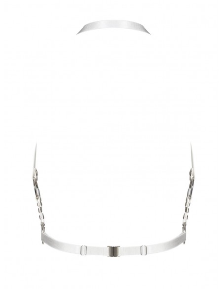 Uprząż erotyczna A759 uprząż biała XL/XXL - Chokery i uprzęże - 6