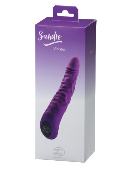 Wibrator MINDS of LOVE Sandro purple - Wibratory Realistyczne - 3