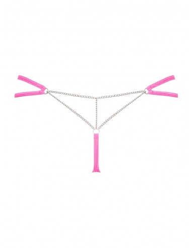 Bielizna erotyczna Chainty Stringi Różowe  S/M - Stringi - 8