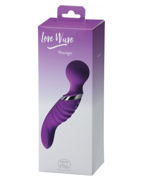 Masażer Minds Of Love Love Wave Purple - Wibratory Magic Wand - 3