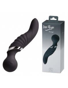 Masażer Minds Of Love Love Wave Black - Wibratory Magic Wand - 1 2