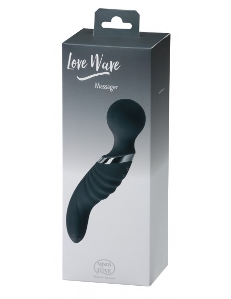 Masażer Minds Of Love Love Wave Black - Wibratory Magic Wand - 3